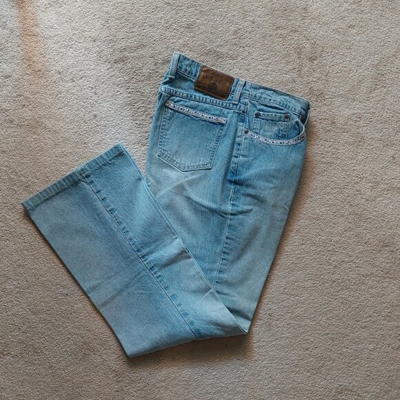 StJohn'sBay wide leg, high waist Jeans size 6 - Picture 1 of 3